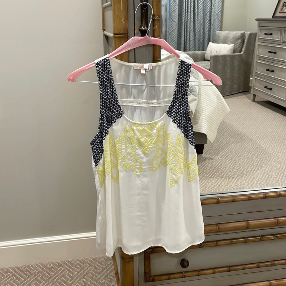 Anthropologie Skies Are Blue Tank Small